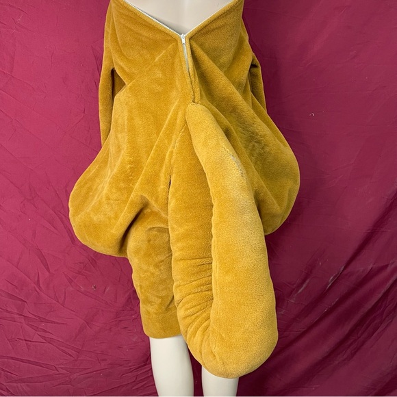 Vintage 3 Piece Handmade Plush Kangaroo Costume Big Kids Unisex XL Candy Pouch!! - Picture 14 of 15